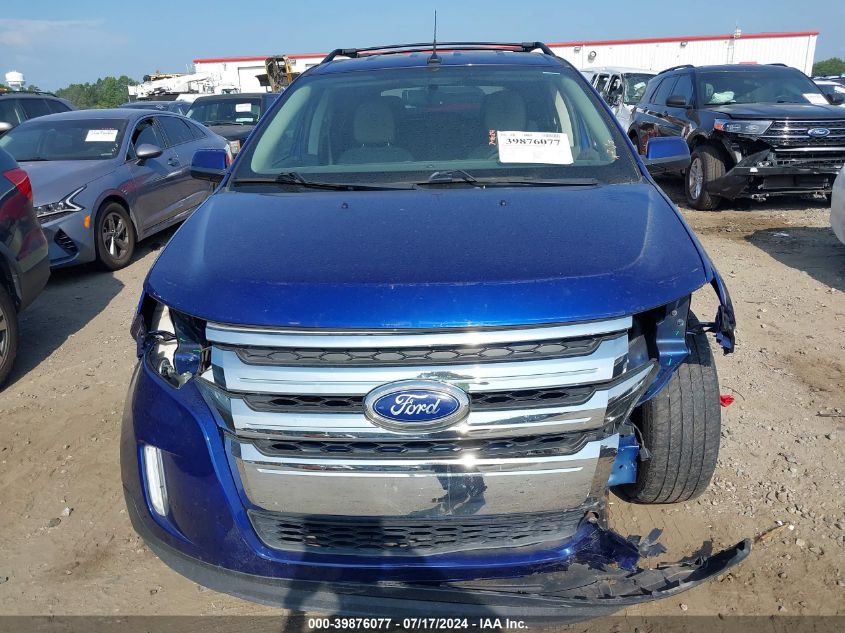 2013 Ford Edge Sel VIN: 2FMDK4JC1DBC83438 Lot: 39876077