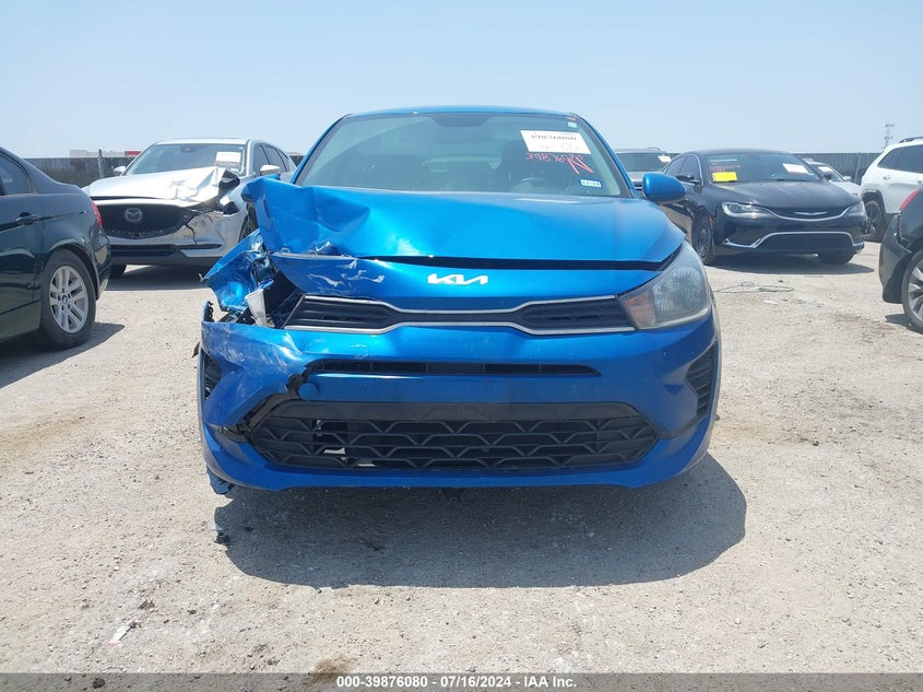 VIN 3KPA24AD7NE443980 2022 KIA RIO LX/S
