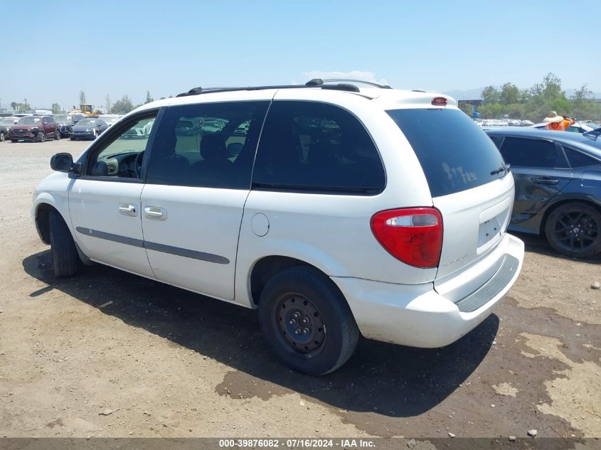 1C4GJ45342B590197 2002 Chrysler Voyager Lx