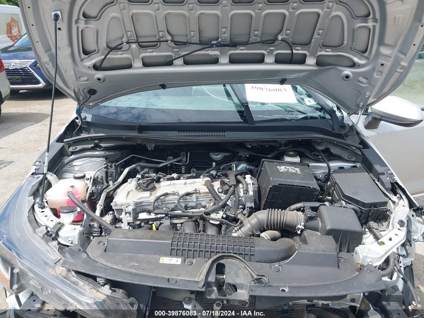 VIN 5YFEPMAE2MP169208 2021 TOYOTA COROLLA LE