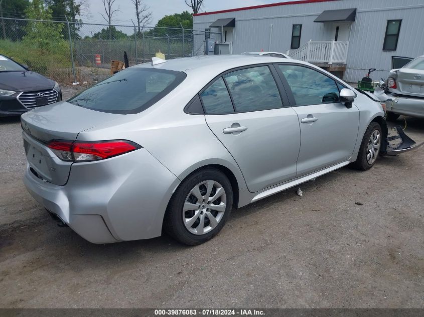 VIN 5YFEPMAE2MP169208 2021 TOYOTA COROLLA LE