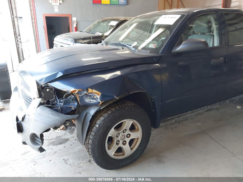 2006 Dodge Dakota St VIN: 1D7HW28K66S698796 Lot: 39876085