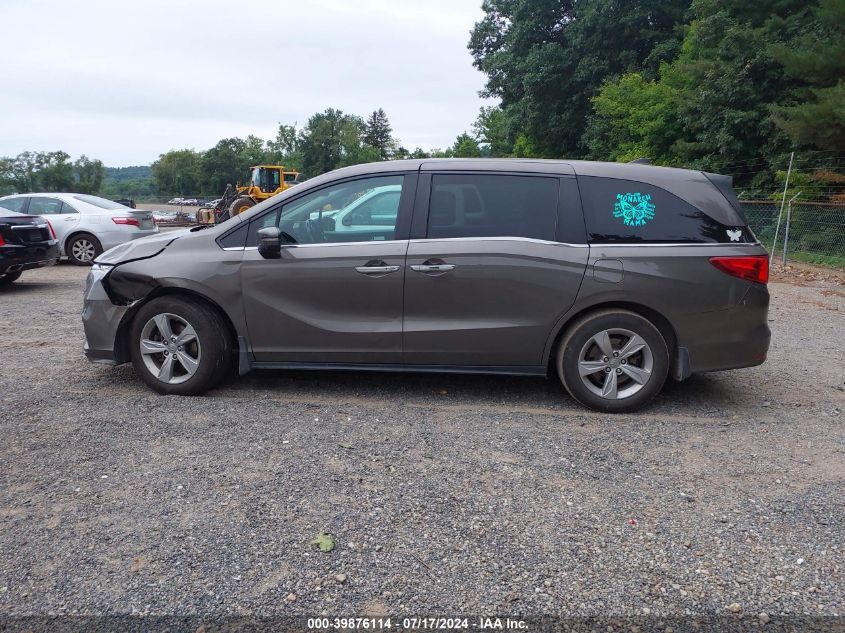 2019 Honda Odyssey Ex-L VIN: 5FNRL6H70KB112644 Lot: 39876114