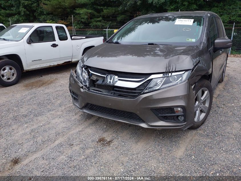 2019 Honda Odyssey Ex-L VIN: 5FNRL6H70KB112644 Lot: 39876114