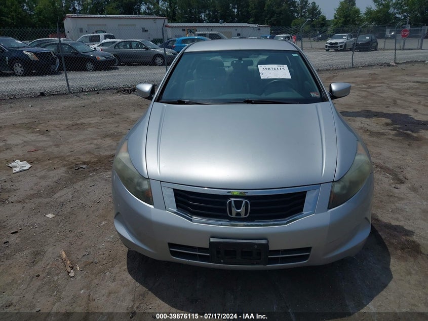 2010 Honda Accord 2.4 Lx VIN: 1HGCP2F33AA162630 Lot: 39876115