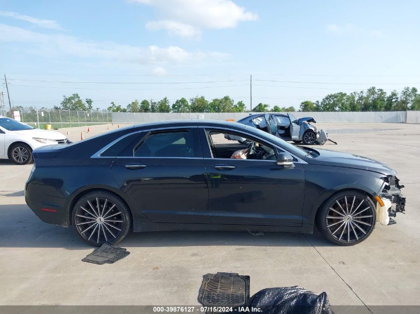 2014 Lincoln Mkz VIN: 3LN6L2G9XER829727 Lot: 39876127