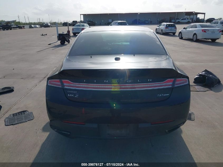 2014 Lincoln Mkz VIN: 3LN6L2G9XER829727 Lot: 39876127