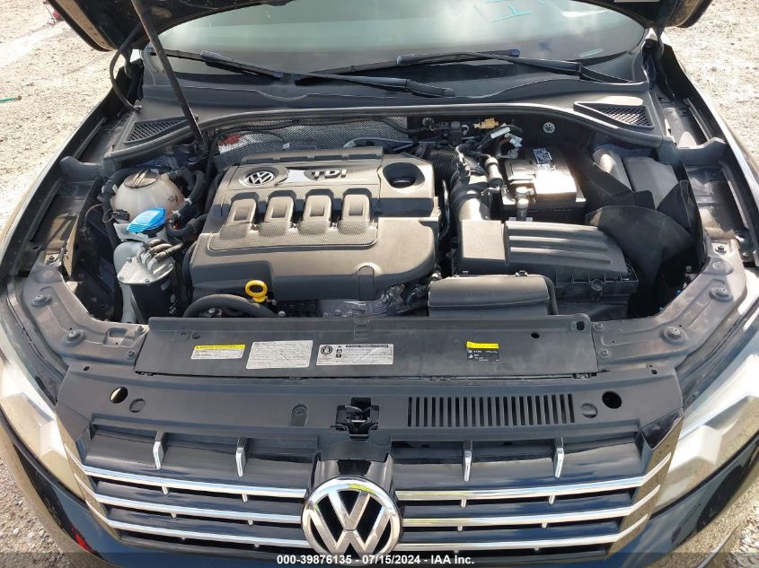 1VWCV7A34FC063560 2015 Volkswagen Passat 2.0L Tdi Sel Premium