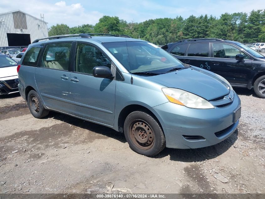 2007 Toyota Sienna Ce VIN: 5TDZK23C07S089725 Lot: 39876140