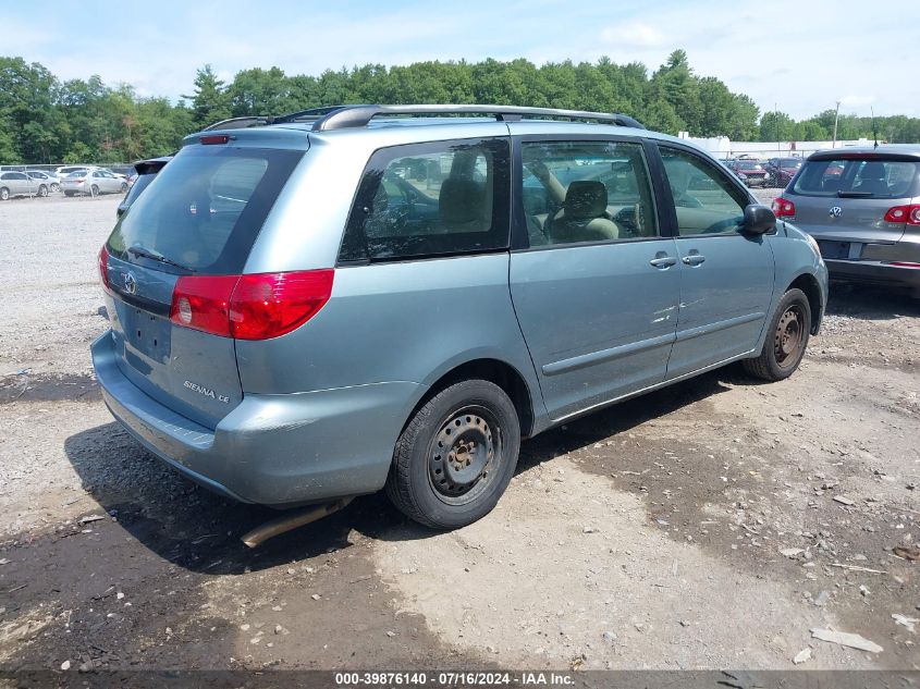 2007 Toyota Sienna Ce VIN: 5TDZK23C07S089725 Lot: 39876140