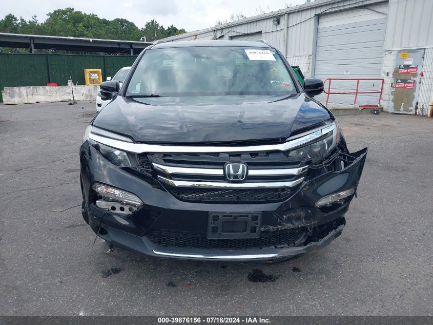 2017 Honda Pilot Touring VIN: 5FNYF6H96HB024341 Lot: 39876156