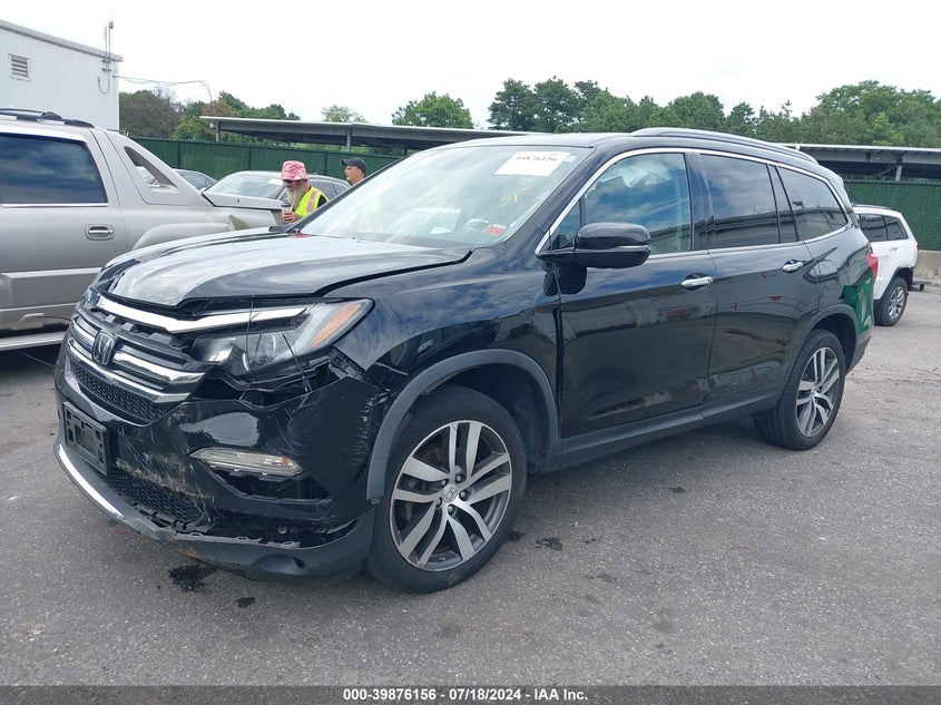 VIN 5FNYF6H96HB024341 2017 HONDA PILOT TOURING