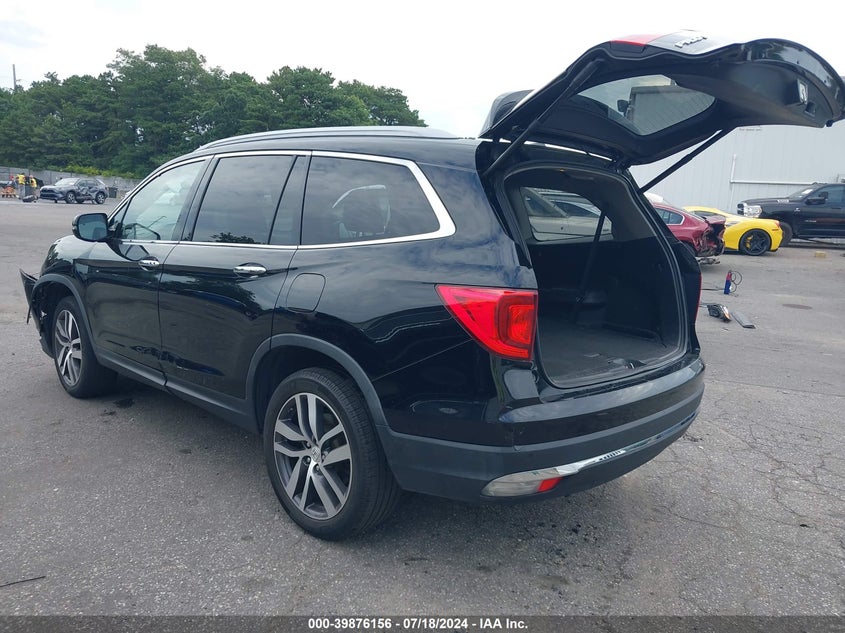 VIN 5FNYF6H96HB024341 2017 HONDA PILOT TOURING