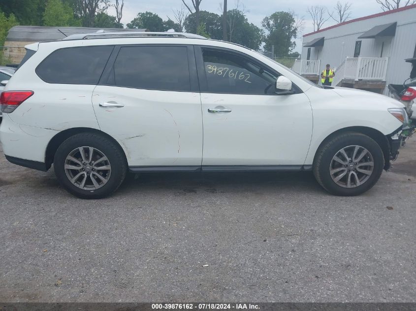 2016 Nissan Pathfinder S/Sv/Sl/Platinum VIN: 5N1AR2MN9GC653961 Lot: 39876162