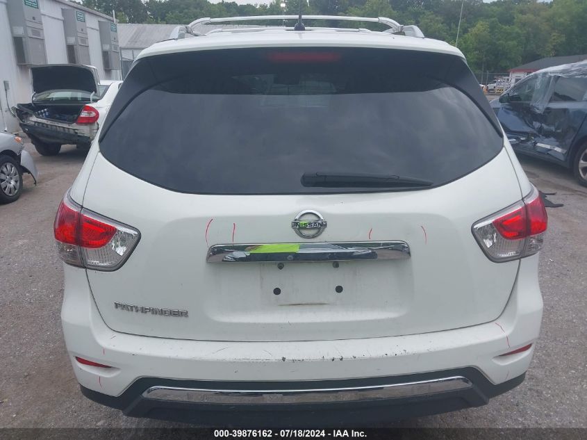 2016 Nissan Pathfinder S/Sv/Sl/Platinum VIN: 5N1AR2MN9GC653961 Lot: 39876162