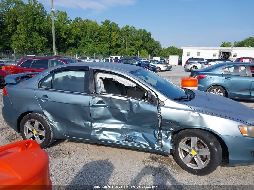 2008 Mitsubishi Lancer De/Es VIN: JA3AU26U08U037762 Lot: 39876164