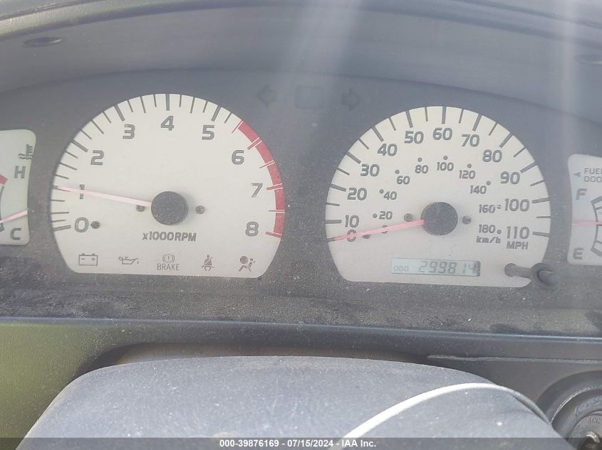 2000 Toyota Tacoma Prerunner VIN: 4TANM92N0YZ682145 Lot: 39876169