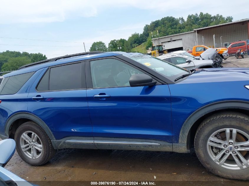 2021 Ford Explorer Xlt VIN: 1FMSK8DHXMGC03052 Lot: 39876190