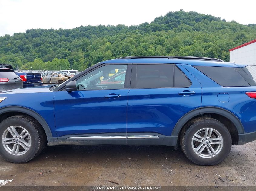 2021 Ford Explorer Xlt VIN: 1FMSK8DHXMGC03052 Lot: 39876190