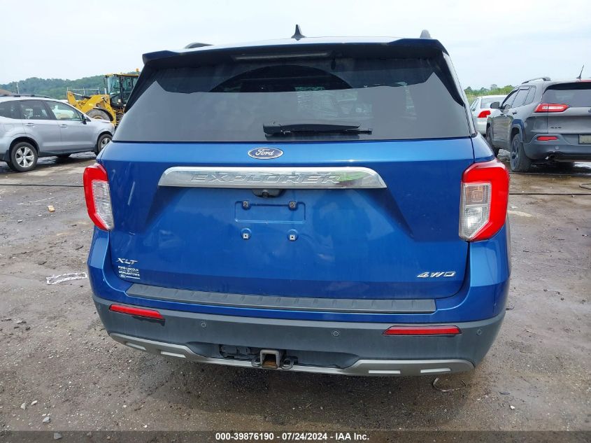 2021 Ford Explorer Xlt VIN: 1FMSK8DHXMGC03052 Lot: 39876190