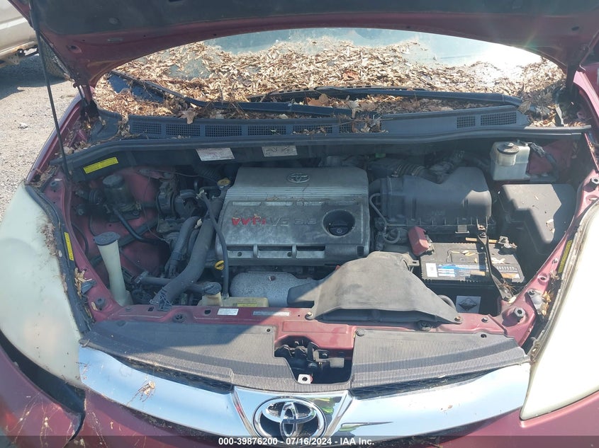 2006 Toyota Sienna Xle Limited VIN: 5TDZA22C76S513968 Lot: 39876200