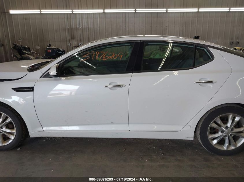 2013 Kia Optima Ex VIN: 5XXGN4A79DG210880 Lot: 39876209