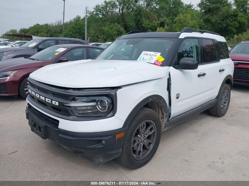 2021 Ford Bronco Sport Big Bend VIN: 3FMCR9B65MRA69227 Lot: 39876211