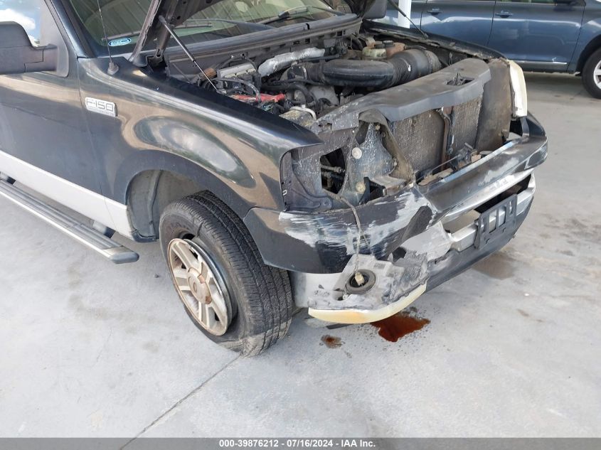 2006 Ford F150 Supercrew VIN: 1FTRW12WX6KD15821 Lot: 39876212