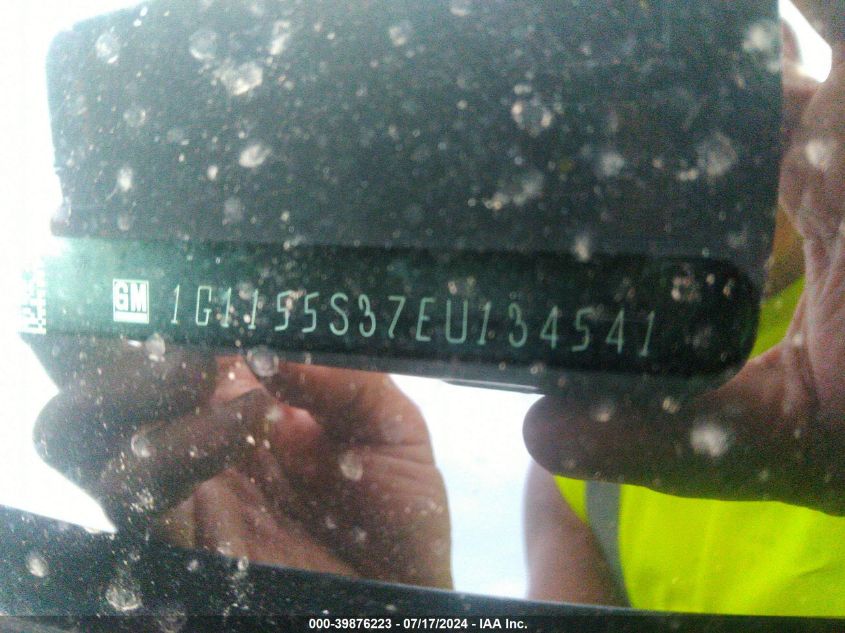 2014 Chevrolet Impala Ltz VIN: 1G1155S37EU134541 Lot: 39876223