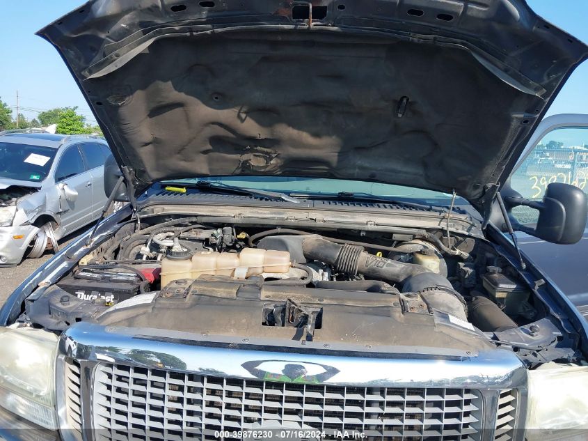 2003 Ford Excursion Xlt VIN: 1FMNU41S13EB95708 Lot: 39876230