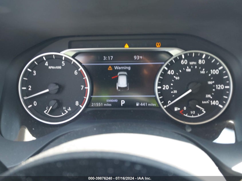 2021 NISSAN ROGUE SL FWD - 5N1AT3CA7MC757480