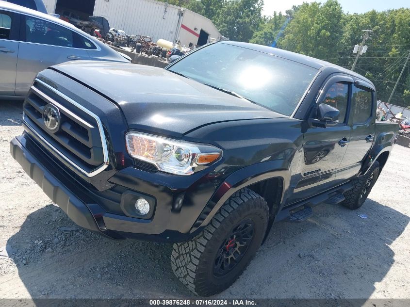 2022 Toyota Tacoma Sr5 V6 VIN: 3TMAZ5CN9NM179562 Lot: 39876248