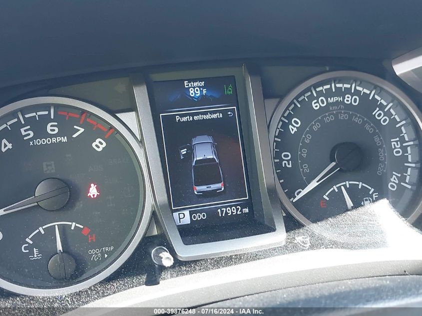 2022 Toyota Tacoma Sr5 V6 VIN: 3TMAZ5CN9NM179562 Lot: 39876248