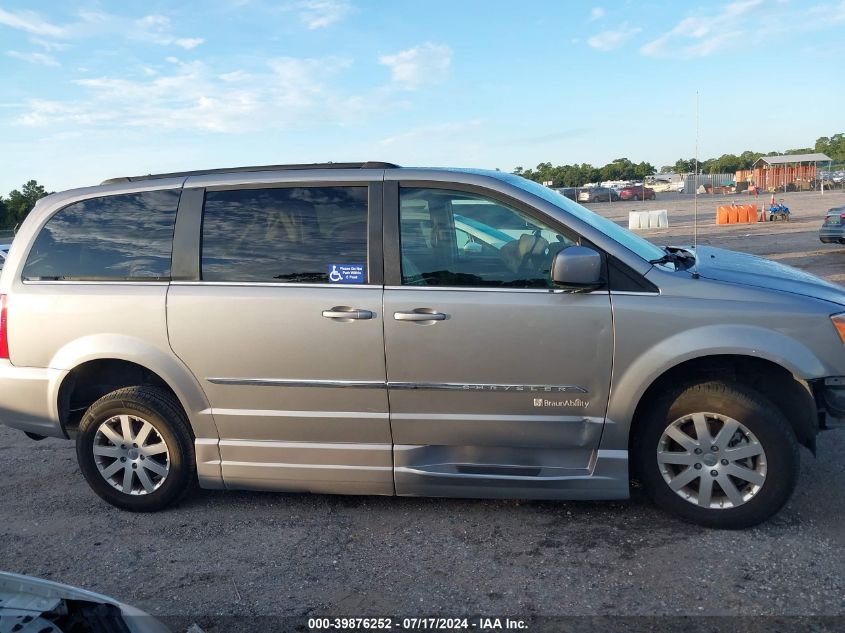 2016 Chrysler Town & Country Touring VIN: 2C4RC1BG2GR166194 Lot: 39876252