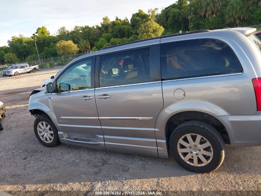 2016 Chrysler Town & Country Touring VIN: 2C4RC1BG2GR166194 Lot: 39876252