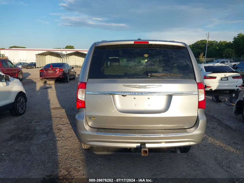 2016 Chrysler Town & Country Touring VIN: 2C4RC1BG2GR166194 Lot: 39876252