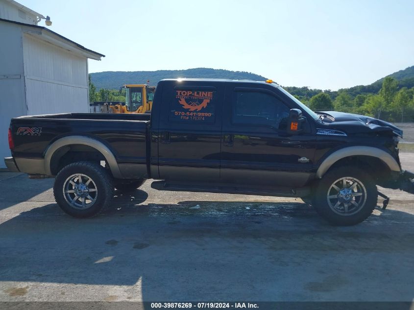 2013 Ford F-250 Lariat VIN: 1FT7W2B69DEA65643 Lot: 39876269