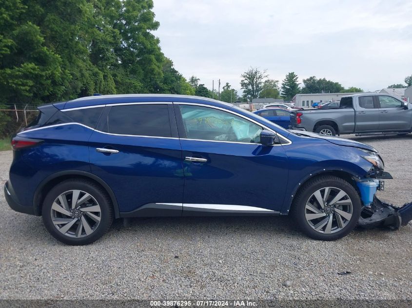 2021 Nissan Murano Sl Fwd VIN: 5N1AZ2CJ5MC101089 Lot: 39876295