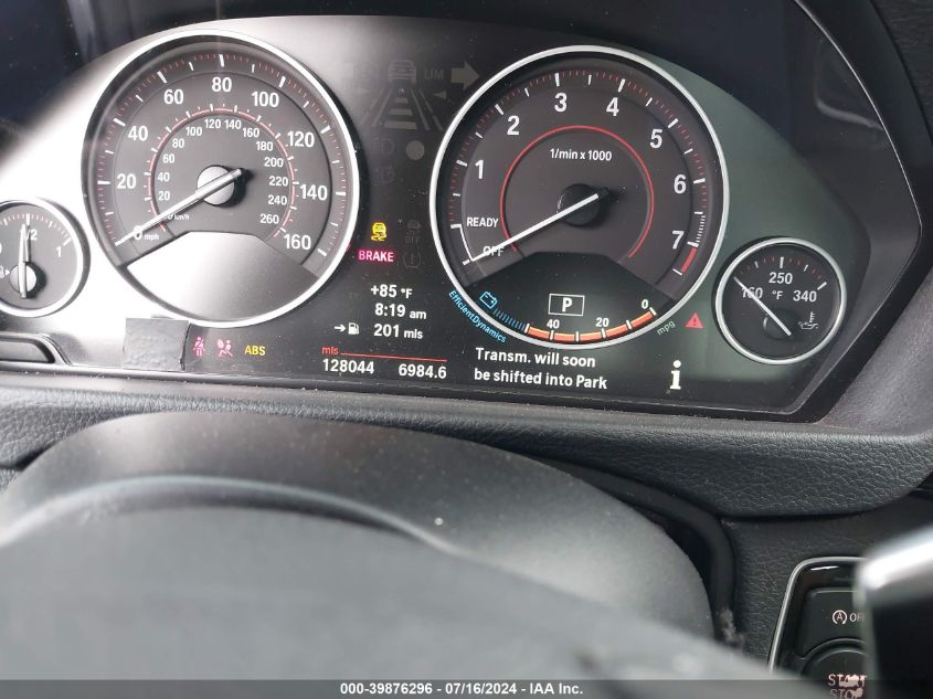 2012 BMW 328 I VIN: WBA3A5G57CNP17931 Lot: 39876296