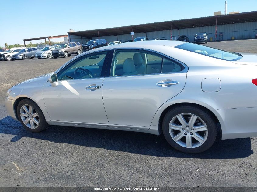 2008 Lexus Es 350 VIN: JTHBJ46G182187281 Lot: 39876317