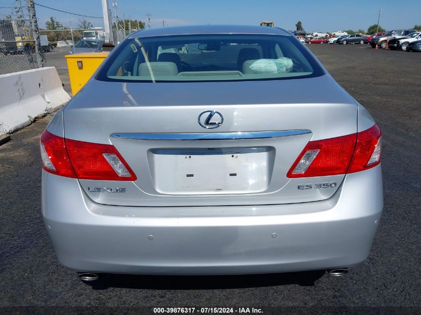 2008 Lexus Es 350 VIN: JTHBJ46G182187281 Lot: 39876317