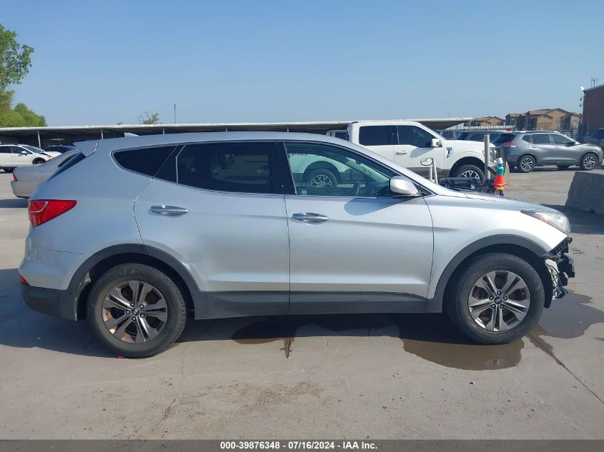 2015 Hyundai Santa Fe Sport 2.4L VIN: 5XYZTDLB0FG261375 Lot: 39876348