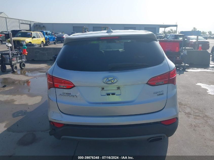 2015 Hyundai Santa Fe Sport 2.4L VIN: 5XYZTDLB0FG261375 Lot: 39876348