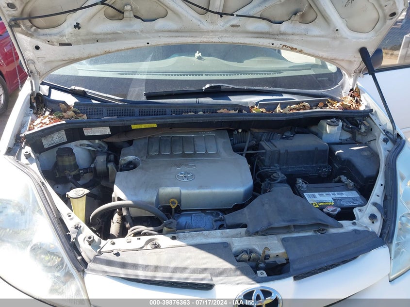 2008 Toyota Sienna Ce/Le VIN: 5TDZK23C28S156729 Lot: 39876363