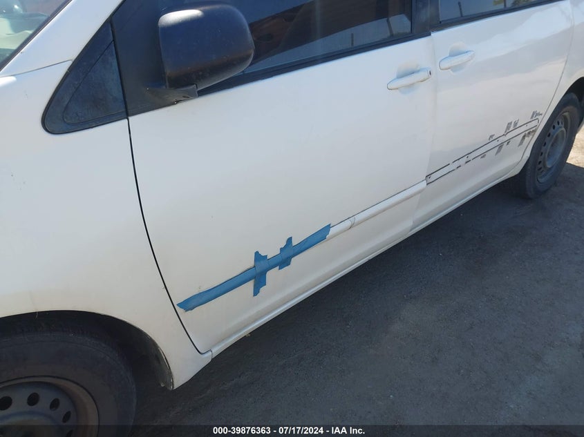 2008 Toyota Sienna Ce/Le VIN: 5TDZK23C28S156729 Lot: 39876363