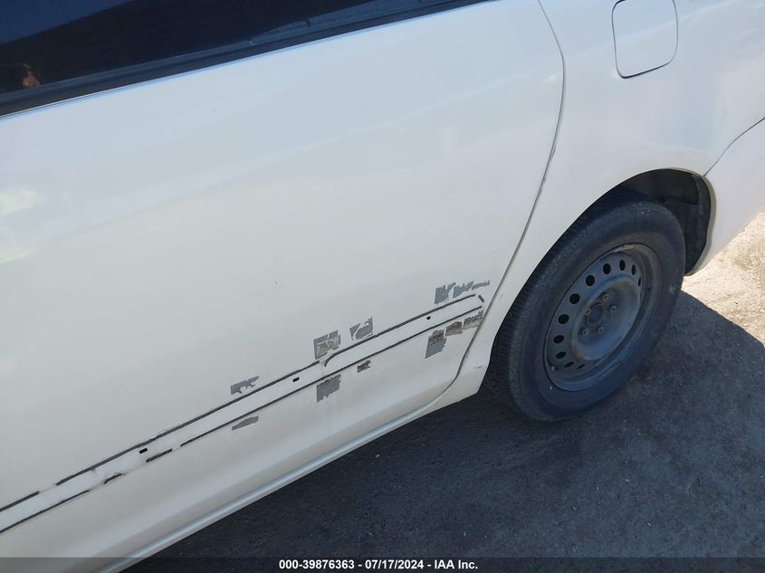 2008 Toyota Sienna Ce/Le VIN: 5TDZK23C28S156729 Lot: 39876363