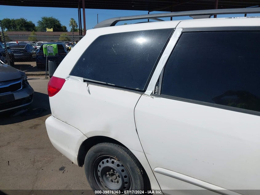 2008 Toyota Sienna Ce/Le VIN: 5TDZK23C28S156729 Lot: 39876363