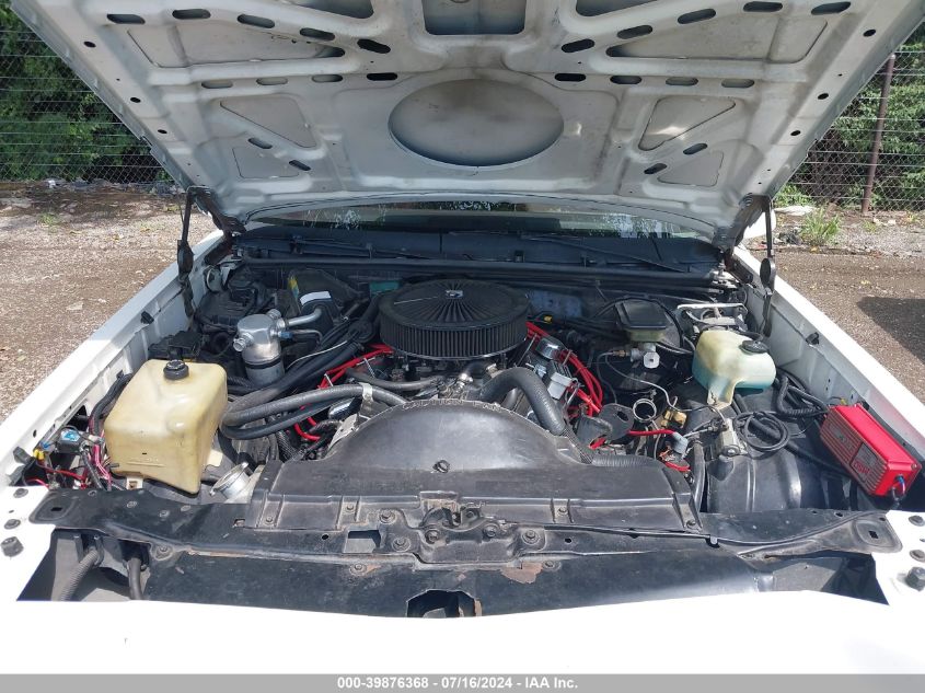 1986 Chevrolet Monte Carlo VIN: 1G1GZ37G4GR166562 Lot: 39876368