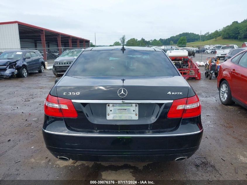 2012 Mercedes-Benz E 350 4Matic VIN: WDDHF8JB6CA626057 Lot: 39876376