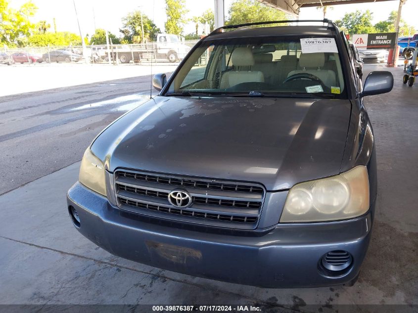 2003 Toyota Highlander Limited VIN: JTEHF21A330146946 Lot: 39876387